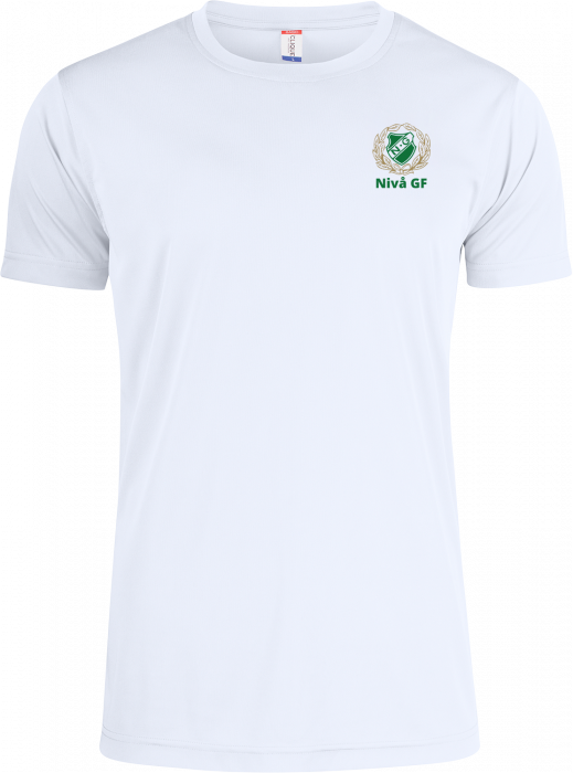 Clique - Nivå Gymnastik Polyester T-Shirt Men - Blanc