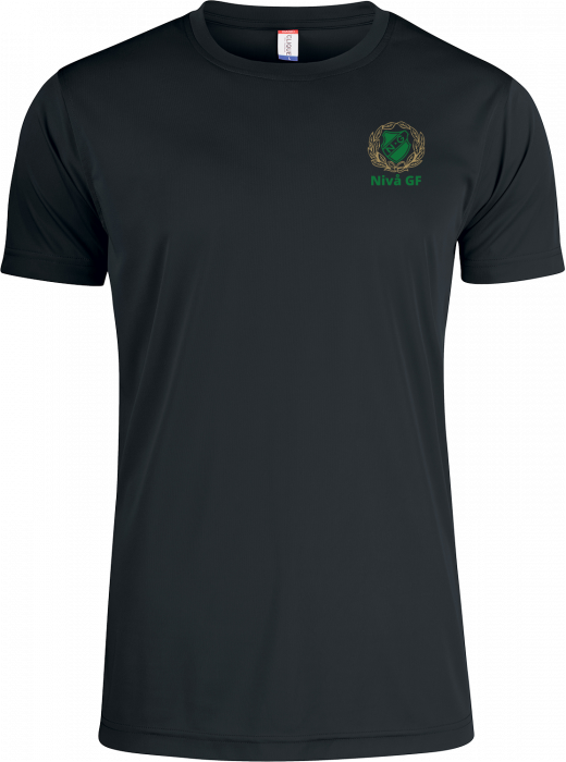 Clique - Nivå Gymnastik Polyester T-Shirt Men - Negro