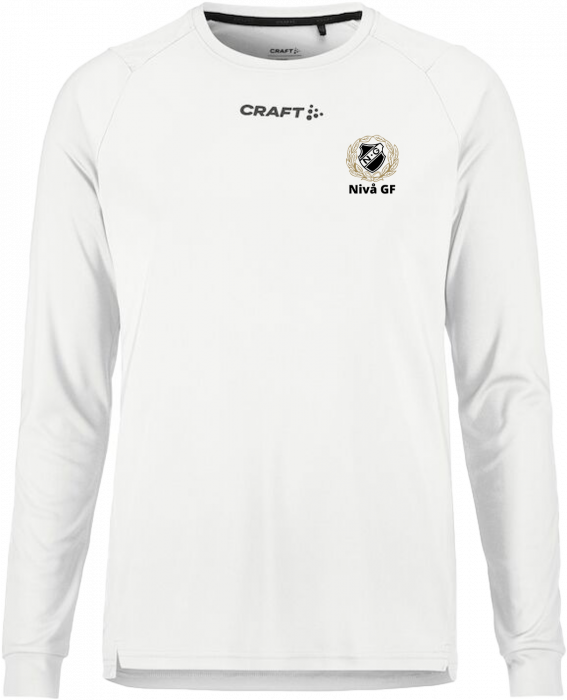 Craft - Nivå Gymnastik Long Sleeve T-Shirt Men - Bianco