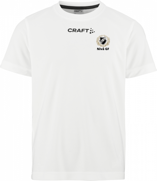 Craft - Nivå Gymnastik T-Shirt Kids - Weiß